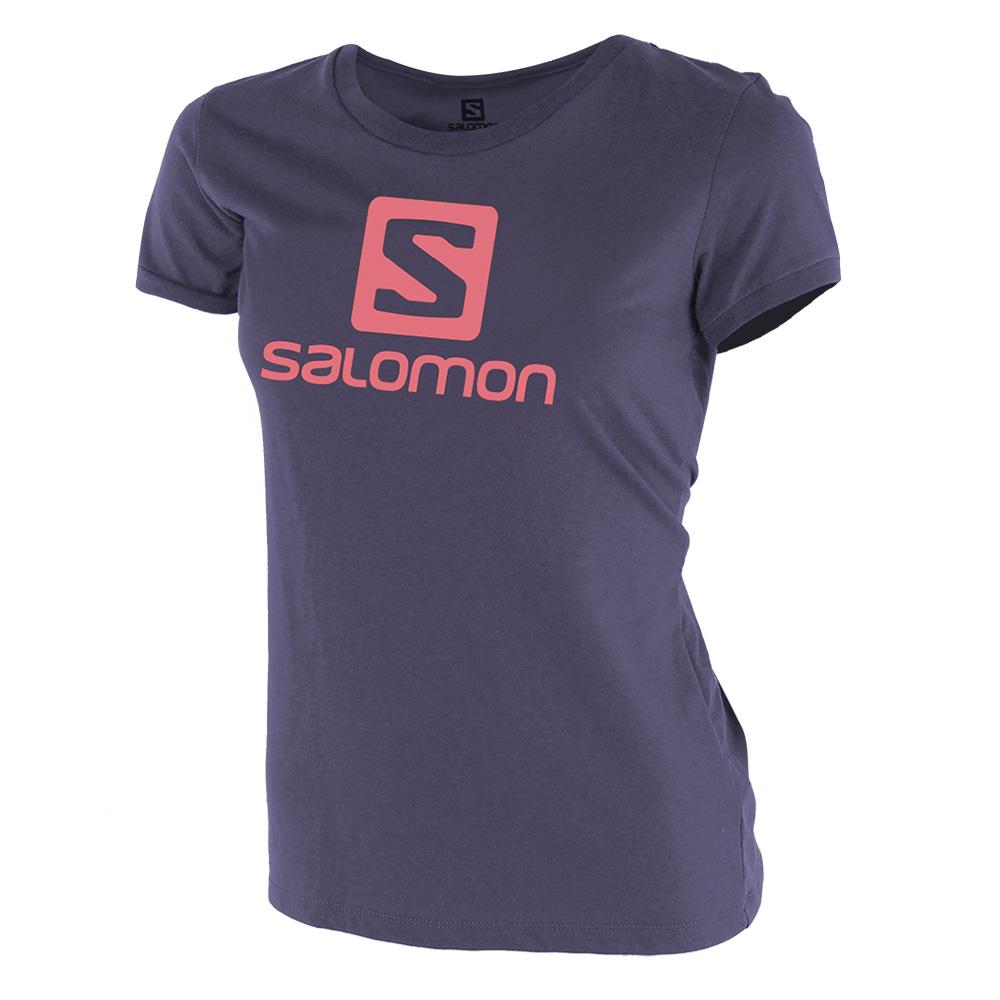 Salomon Israel WARRIOR SS G - Kids T shirts - Navy (EWSY-79801)